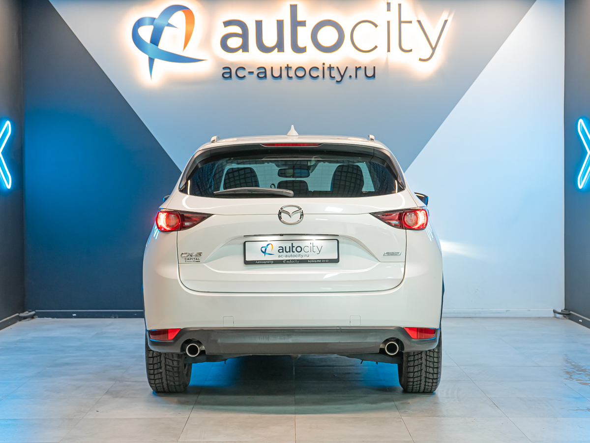 Mazda CX_5 2019, (Белый) с пробегом 43 749 км в Новосибирске