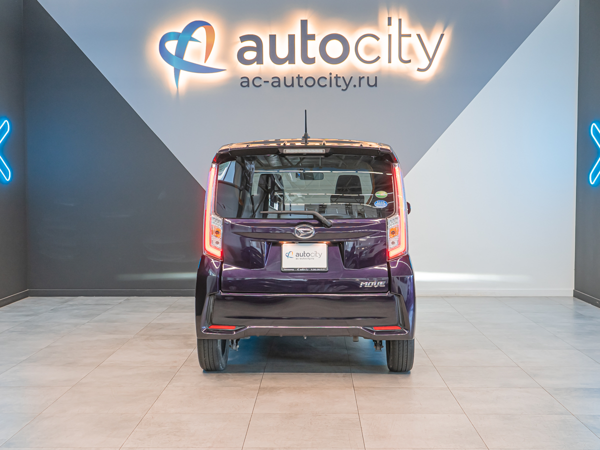 Daihatsu Move 2015, (Фиолетовый) с пробегом 109 660 км в Новосибирске