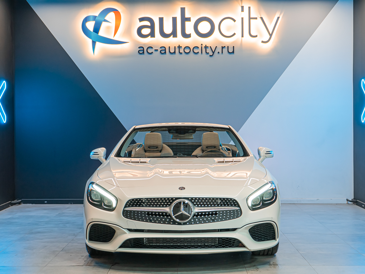 Mercedes-Benz SL_KLASSE 2020, (Белый) с пробегом 14 515 км в Новосибирске