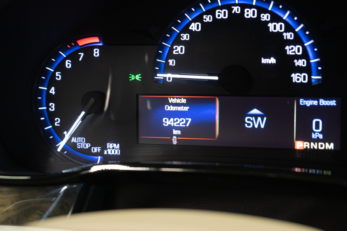 Cadillac CTS 2015, (Синий ) с пробегом 94 227 км в Новосибирске